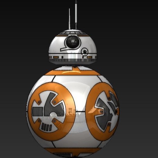 星球大战BB-8机器人造型3D图纸+Solidworks设计缩略图